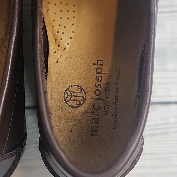 Marc Joseph New York John St Mens Slip-On Loafer - Brown Size 8 main image 7